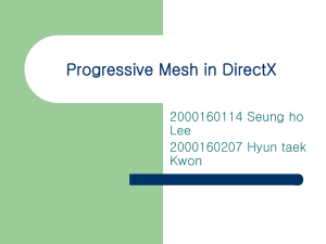 Progressive Mesh in DirectX