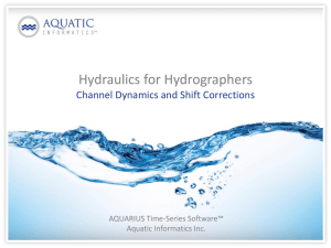 hjkhj - Water Survey Canada - AQUARIUS Documentation and