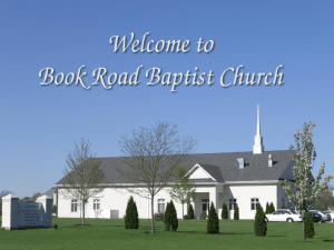 Matt 7:1-6 - Book Road Baptist Church