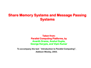 Parallel Computing Platforms, by Ananth Grama, Anshul Gupta