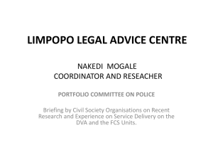 limpopo legal advice centre