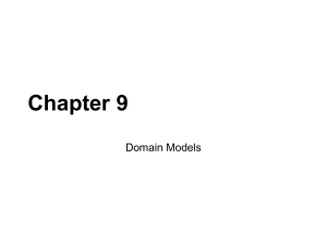 Domain Modeling