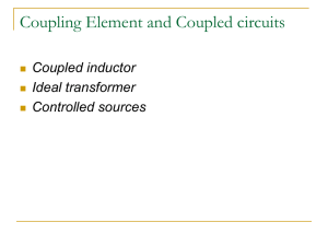 Coupling Element and Coupled circuits