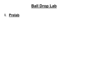 Ball Drop Lab