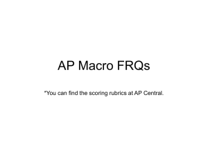 AP Macro FRQs - Mounds View School Websites