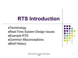 Introduction to RTS