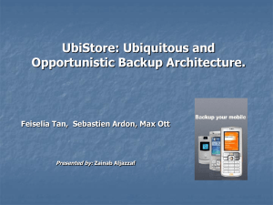 UbiStore - Publish Web Server