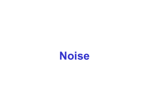 noise