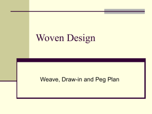 Woven Design, Draw