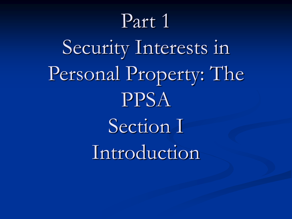 ppsa-introduction