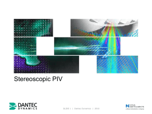 Stereoscopic PIV slide show 2,9 MB