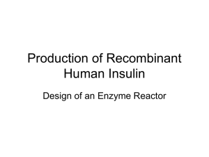Design enzyme reactor