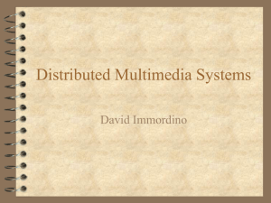 Distributed Multimedia Systems