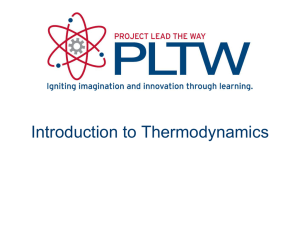 Thermodynamics - Delano Public Schools
