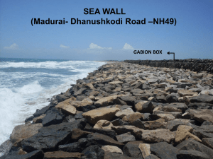 GABION BOX SEA WALL (Madurai