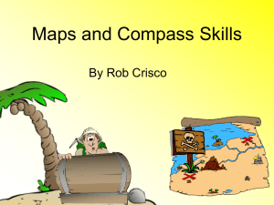 Map and Compass Power Point Presentation