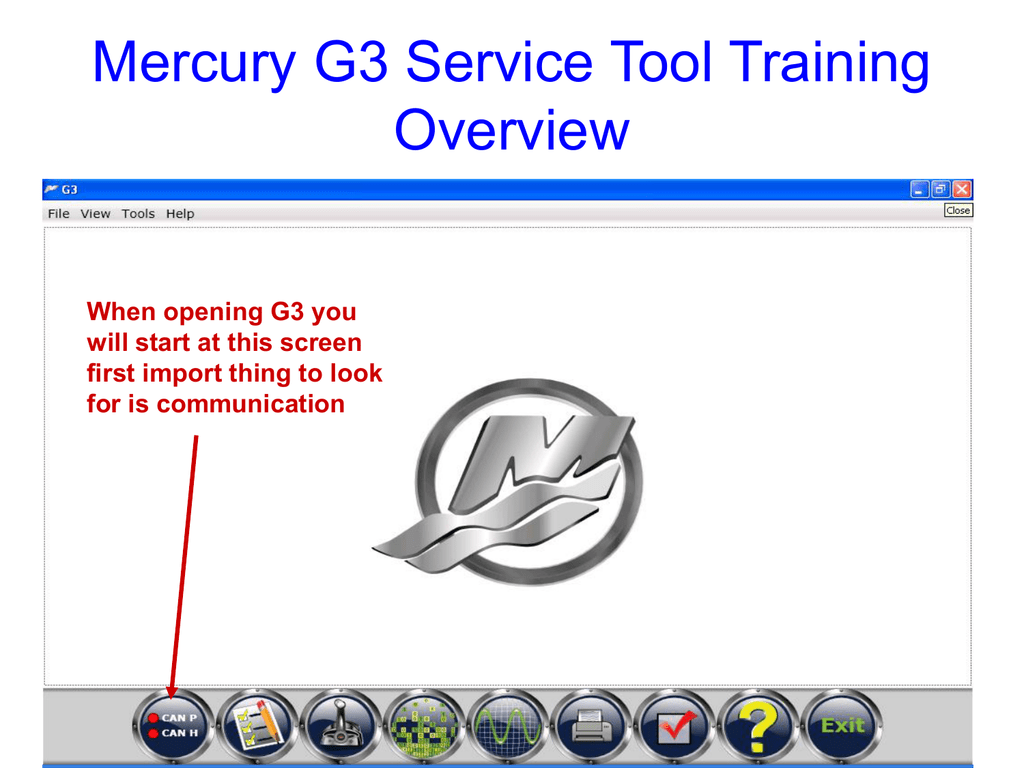 mercury g3 software download