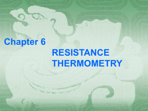 chapter 6 resistance thermometry