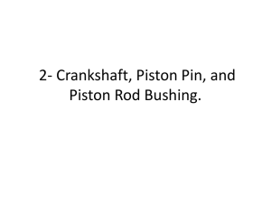 Connecting crank and pivot shaft assemblies