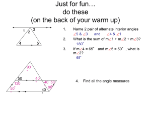 5_2 Triangle Sum Theorem