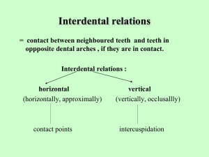 Occlusal relations - TOP Recommended Websites