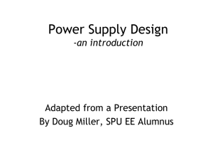 Power Supply Design