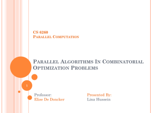 Parallel_Algorithms_In_Combinatorial_Optimization_Problems
