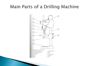 Drilling and Reaming