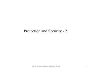 15 Protection and Security 2 - Illinois Institute of Technology