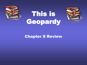 Chap 8 Review_Jeopardy Game