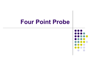 Four Point Probe