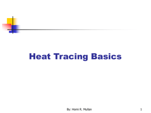 Heat Tracing Basics - About Homi R. Mullan