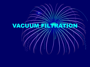 VACUUM FILTRATION