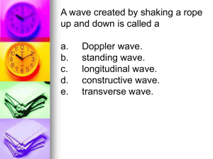 e. transverse wave.