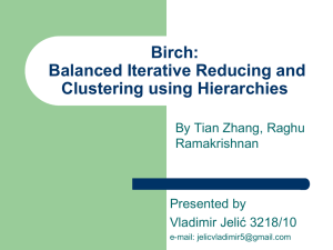 Birch: An efficient data clustering method for very