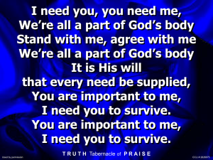 I Need You To Surviv.. - Truth Tabernacle of Praise