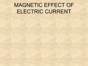 form 2- 16 magnetic effect of electric current - KCPE-KCSE