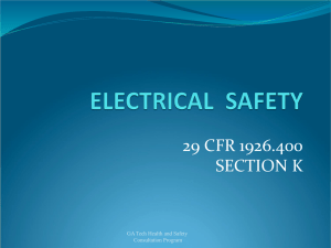 1926.400 - Georgia Tech OSHA Consultation Program