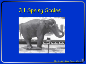 Spring Scales