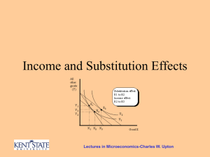 substitution effect