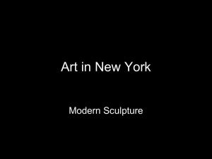 JJ 01_Modern Sculpture-Matisse- Fauvism