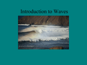 Introduction to Waves Notes