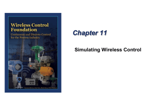Chapter 11 Simulating Wireless Control