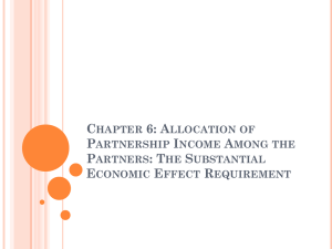 the substantial economic effect requirement
