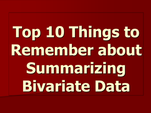 Top 10 Things to Remember about Summarizing