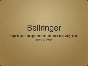 Bellringer - Madison County Schools