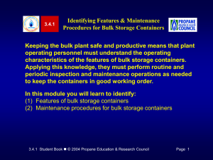 Identifying the Features of Bulk Storage Containers