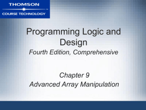 Programming Logic and Design, Fourth Edition, Comprehensive