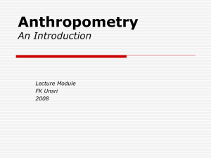 Anthropometry