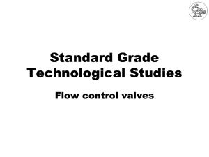 Flow control valves - Thurso High Technologies